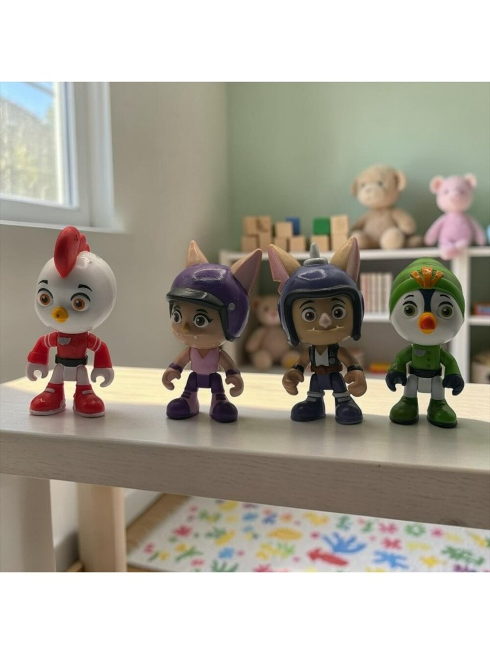 Nick Jr Top Wing Mini Figure Set Of 4 Characters Collectible Toys